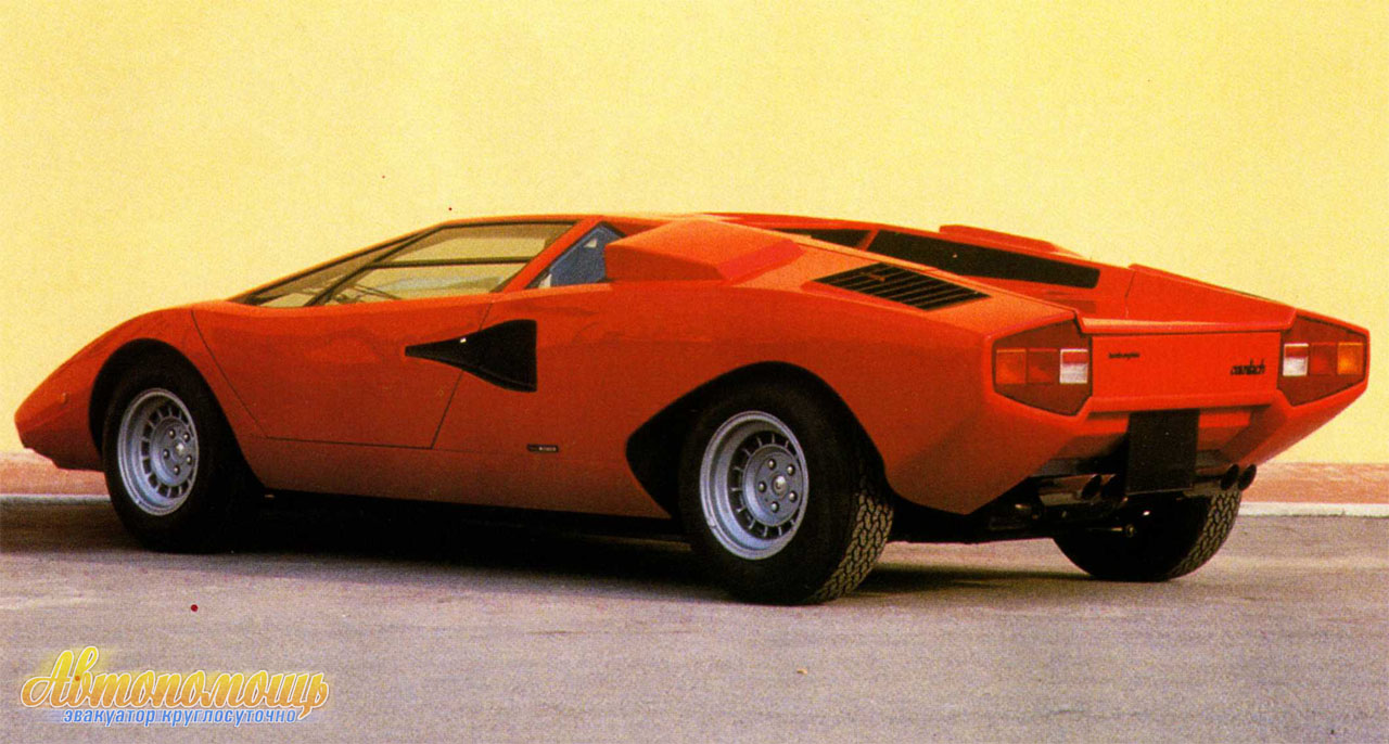 История Lamborghini Countach. Фото - Описание - Модели.