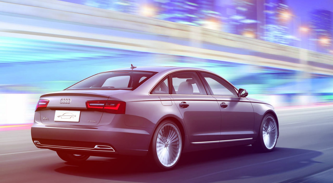 audi a6 e tron 2013 ауди а6 электромобиль